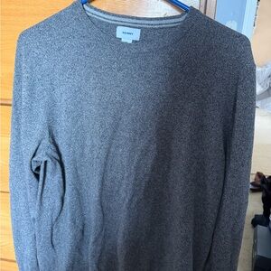 Old Navy Charcoal Crewneck Sweater